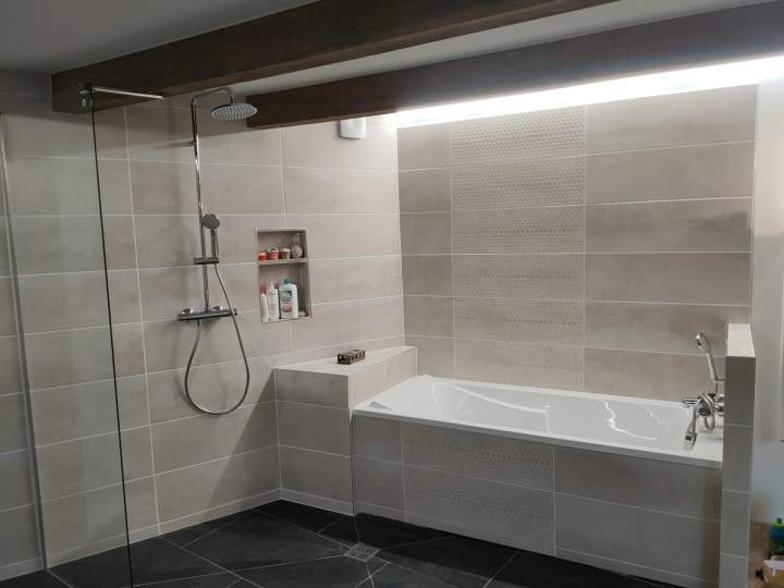 Nouvelle salle de bains Frangy