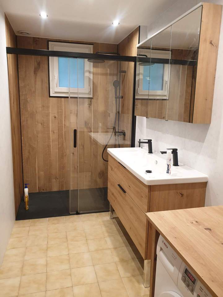 Douche rénovée Frangy